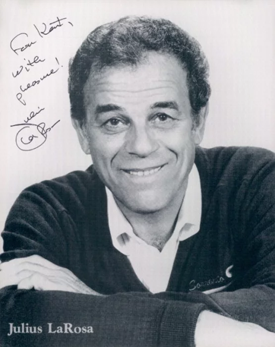 Julius LaRosa autograph