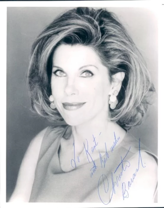 Christine Baranski autograph