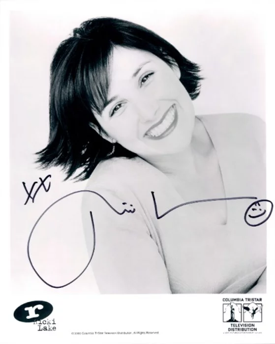 Ricki Lake autograph