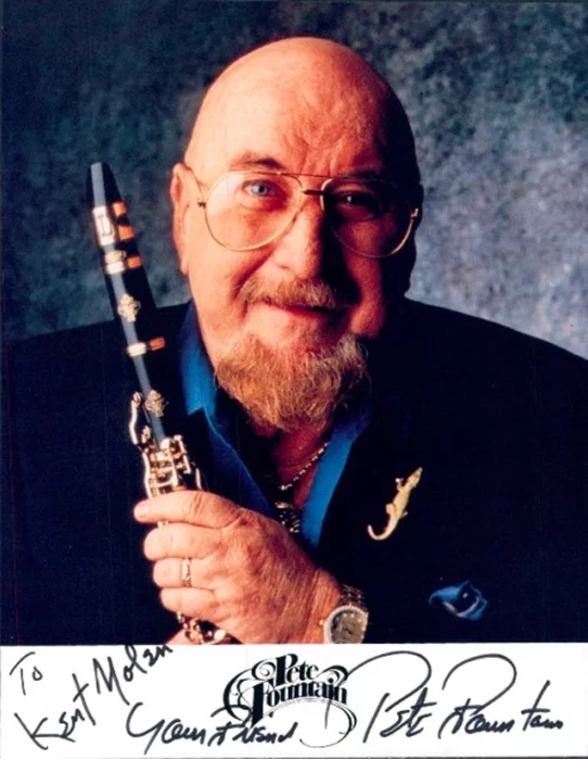 Pete Fountain autograph