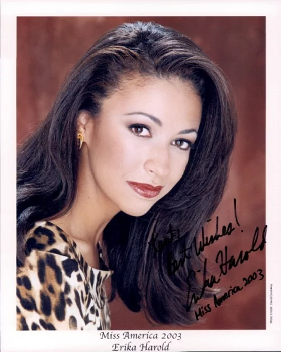 Erika Harold autograph