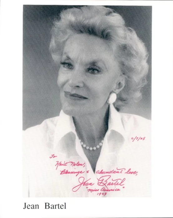 Jean Bartel autograph