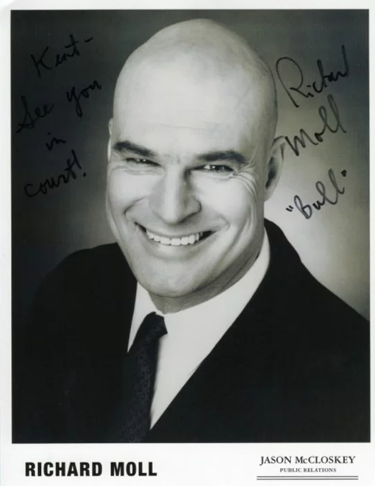 Richard Moll autograph