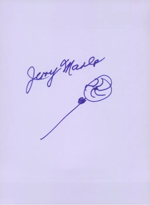 Jerry Maren autograph