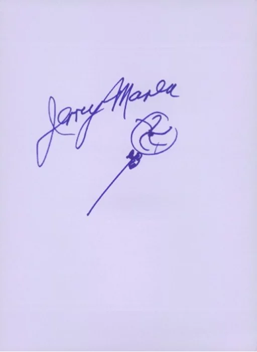 Jerry Maren autograph