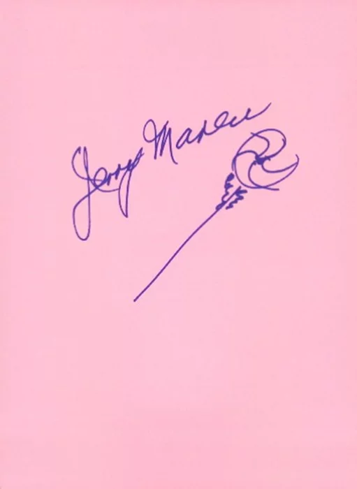 Jerry Maren autograph