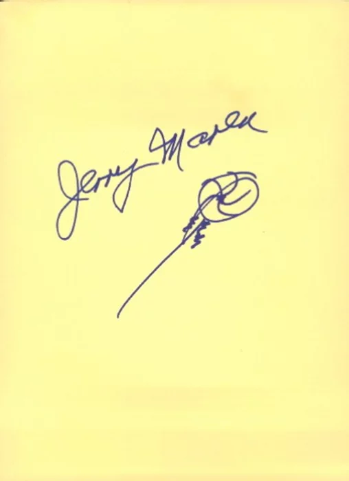 Jerry Maren autograph