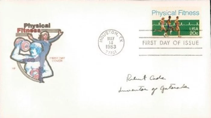Robert Cade autograph