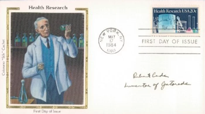Robert Cade autograph