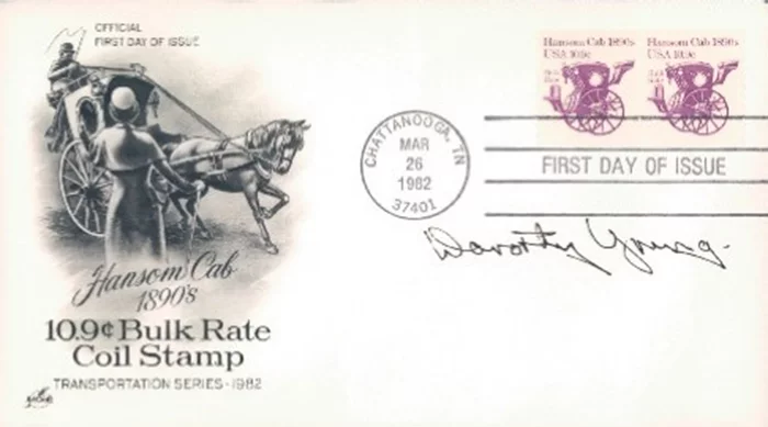 Dorothy Young autograph