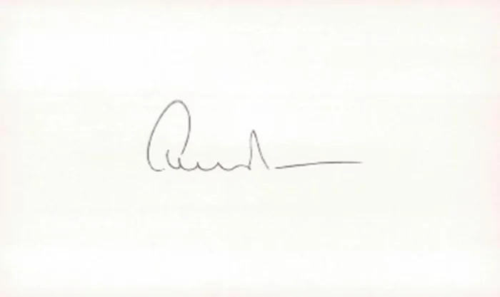 Edward Albee autograph