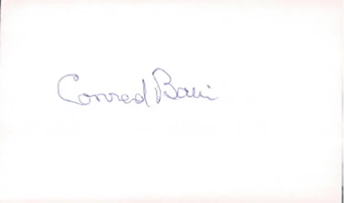 Conrad Bain autograph