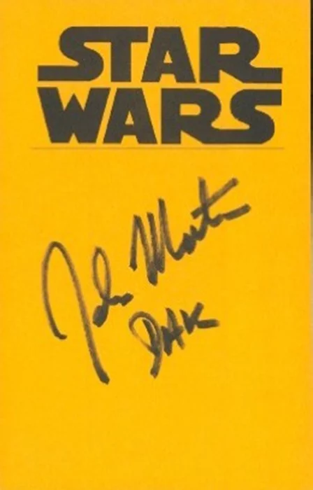 John Morton autograph