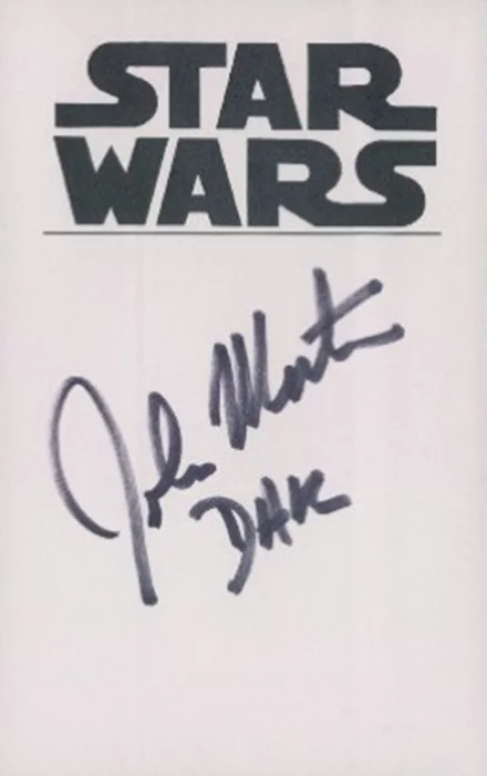John Morton autograph