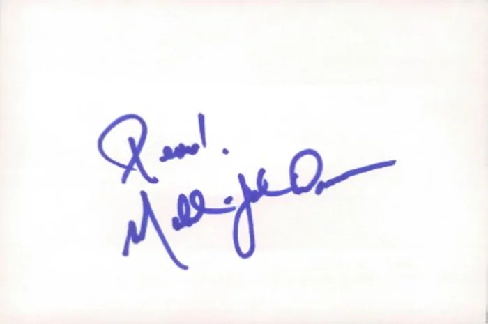 Malcolm-Jamal Warner autograph
