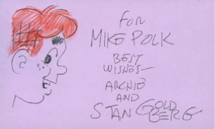 Stan Goldberg autograph