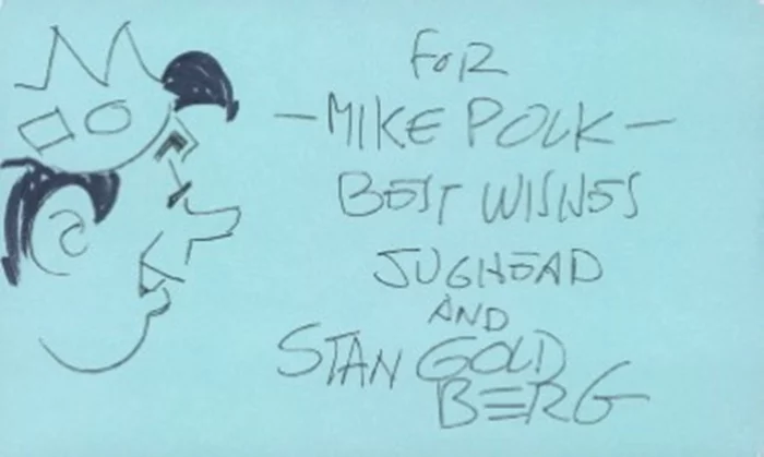 Stan Goldberg autograph