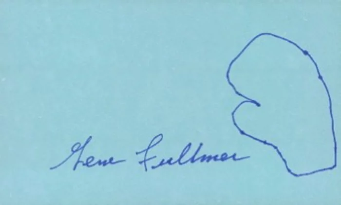 Gene Fullmer autograph