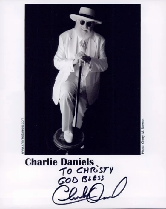 Charlie Daniels autograph