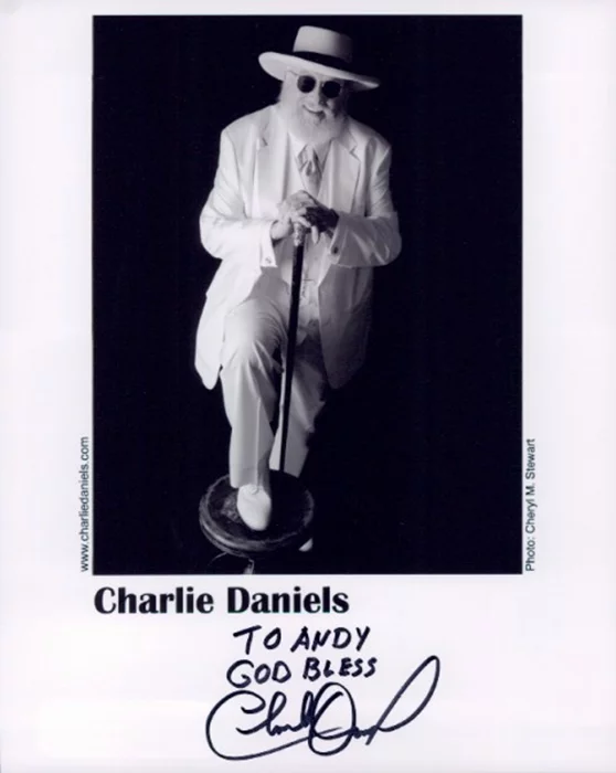 Charlie Daniels autograph
