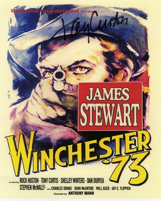 Tony Curtis autograph