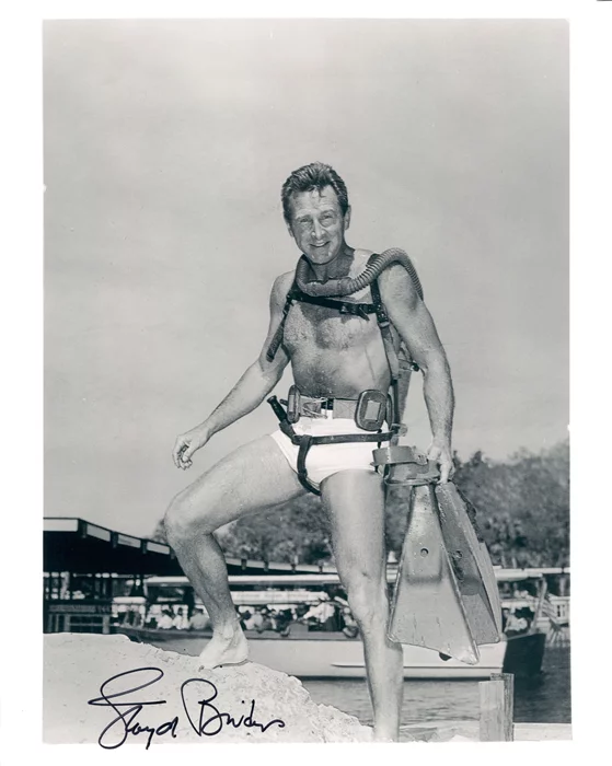 Lloyd Bridges autograph