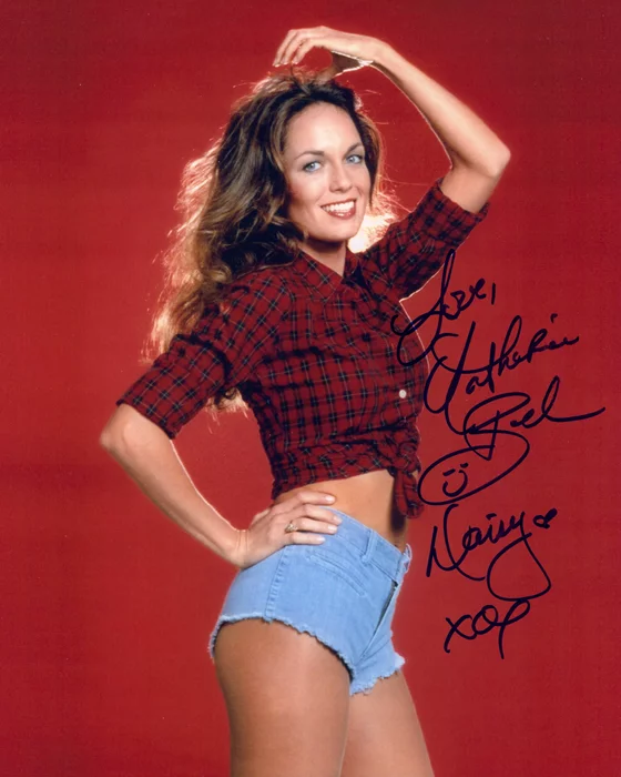 Catherine Bach autograph