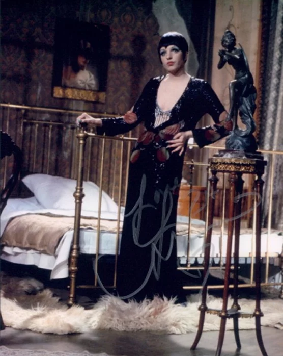 Liza Minnelli autograph