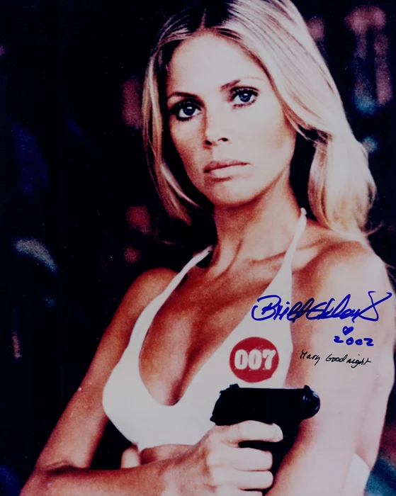 Britt Ekland autograph