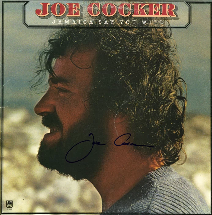 Joe Cocker autograph