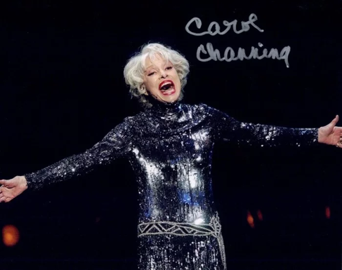 Carol Channing autograph