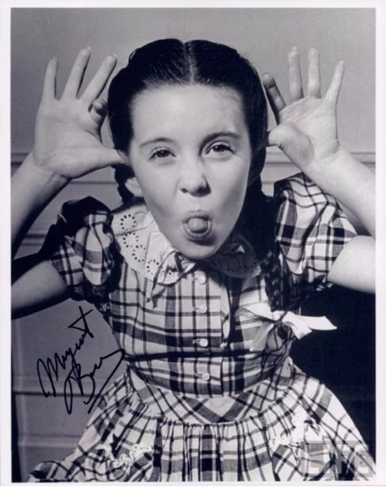 Margaret O'Brien autograph