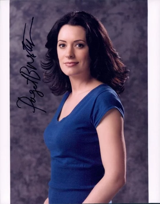 Paget Brewster autograph