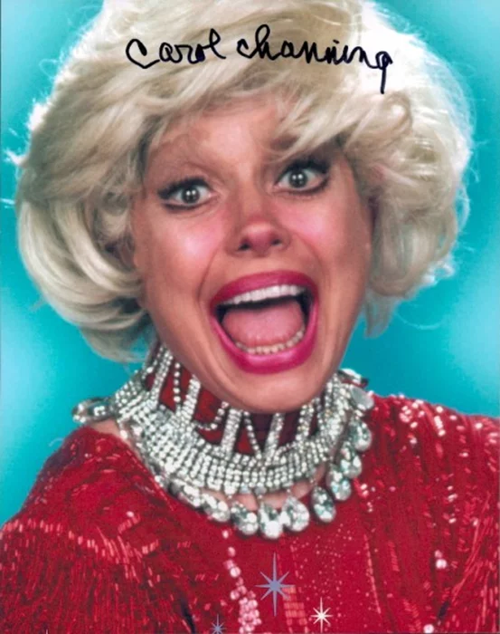 Carol Channing autograph