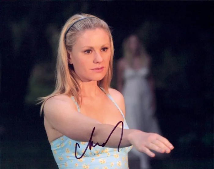 Anna Paquin autograph
