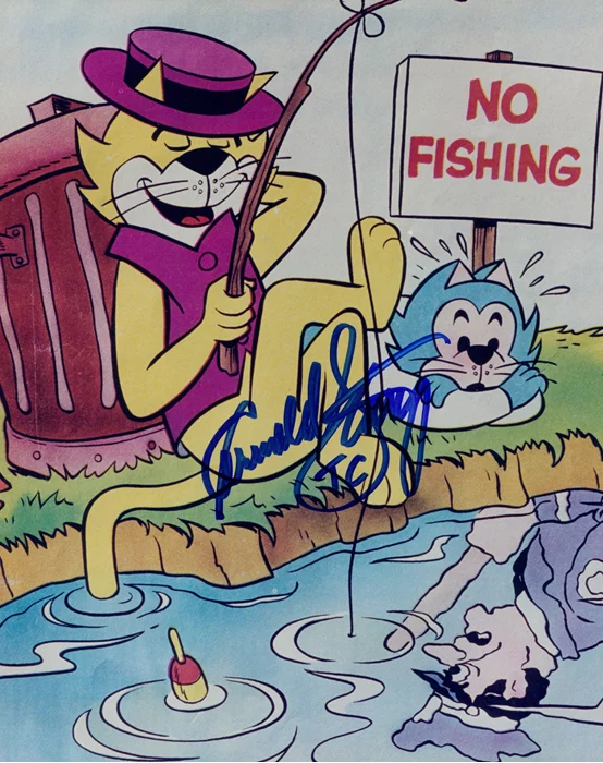 Arnold Stang autograph