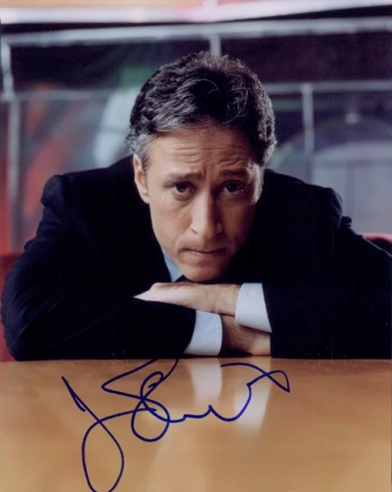 Jon Stewart autograph