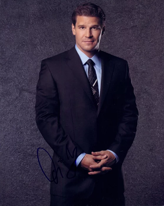 David Boreanaz autograph