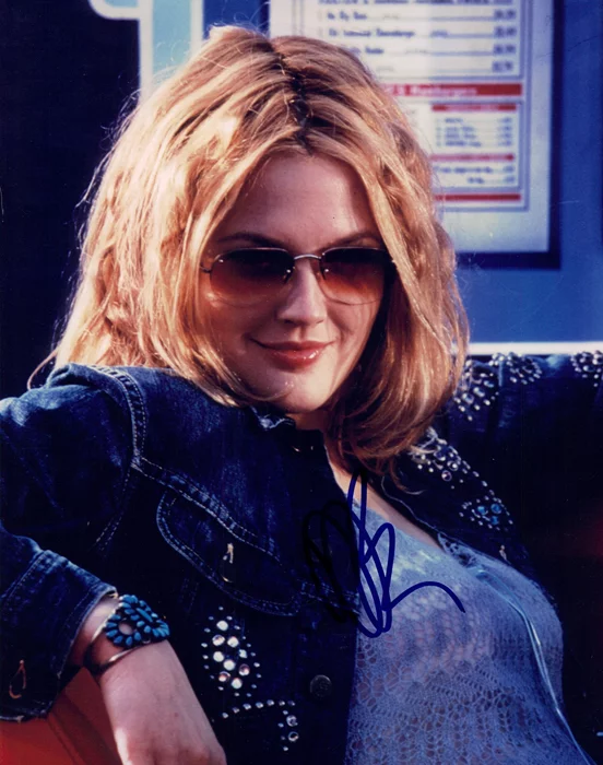 Drew Barrymore autograph