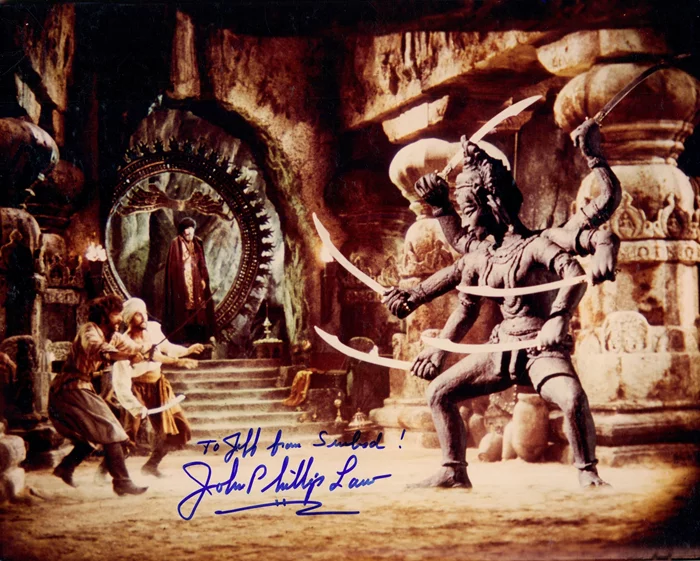 John Phillip Law autograph