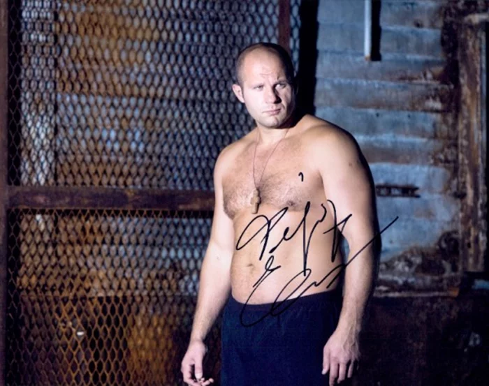 Fedor Emelianenko autograph