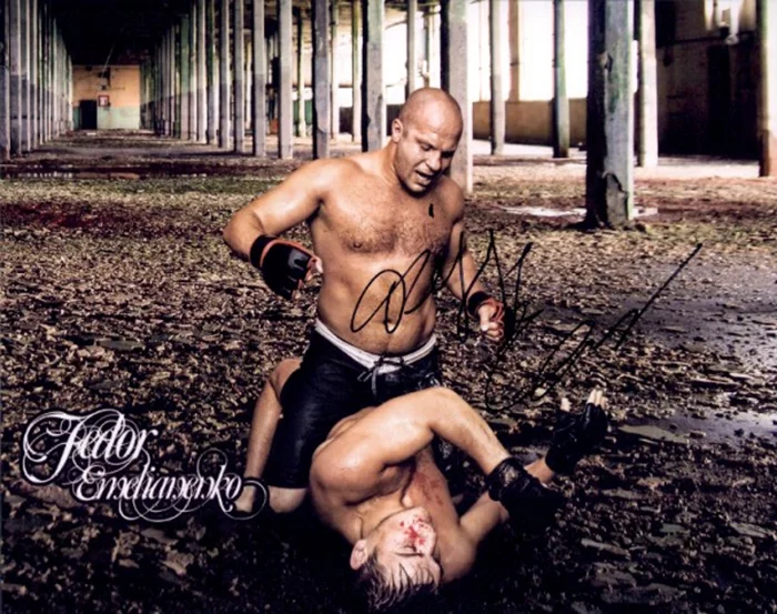Fedor Emelianenko autograph