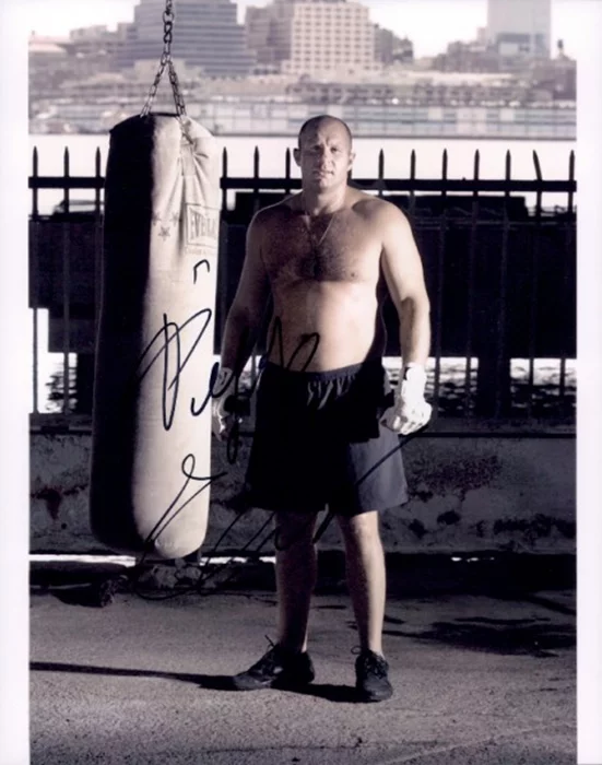 Fedor Emelianenko autograph