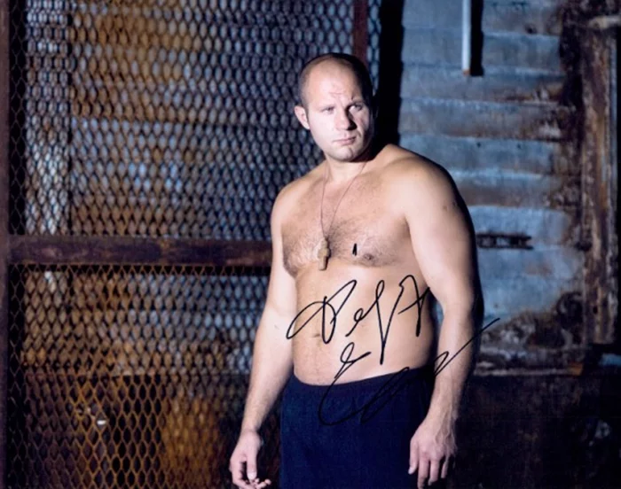 Fedor Emelianenko autograph