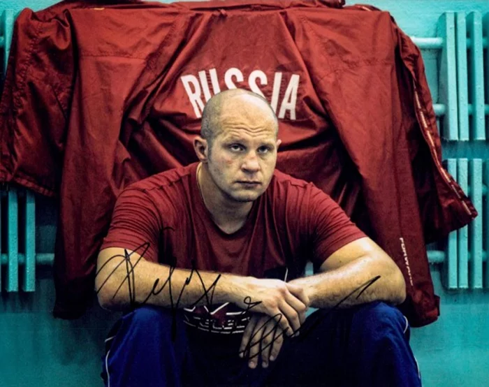 Fedor Emelianenko autograph