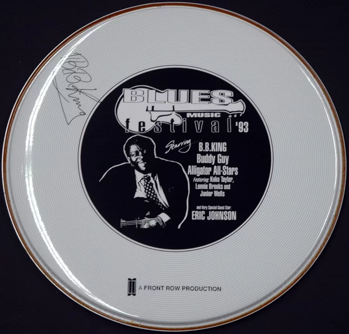 B.B. King autograph