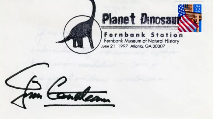 Jean-Michel Cousteau autograph
