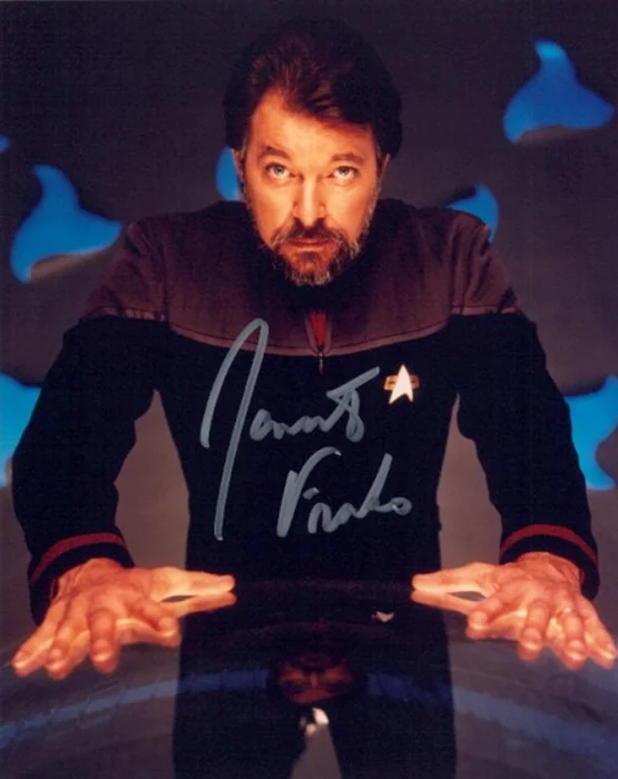 Jonathan Frakes autograph