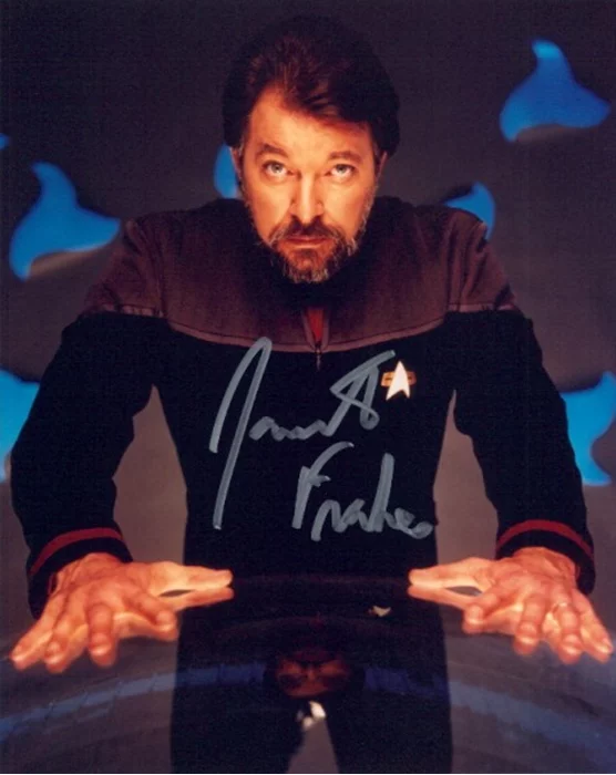Jonathan Frakes autograph