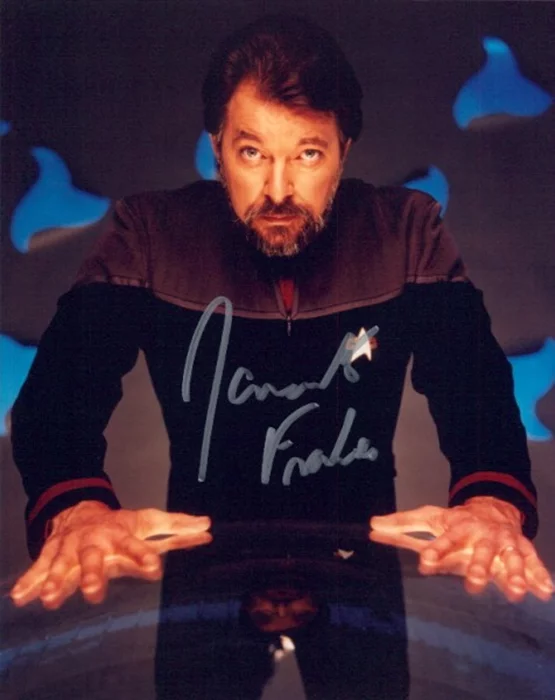Jonathan Frakes autograph